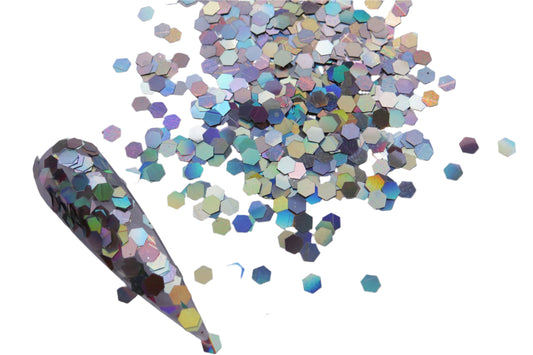 Mermaid Hexagon Glitter