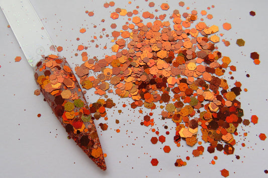 Autumn Fire Chunky Glitter