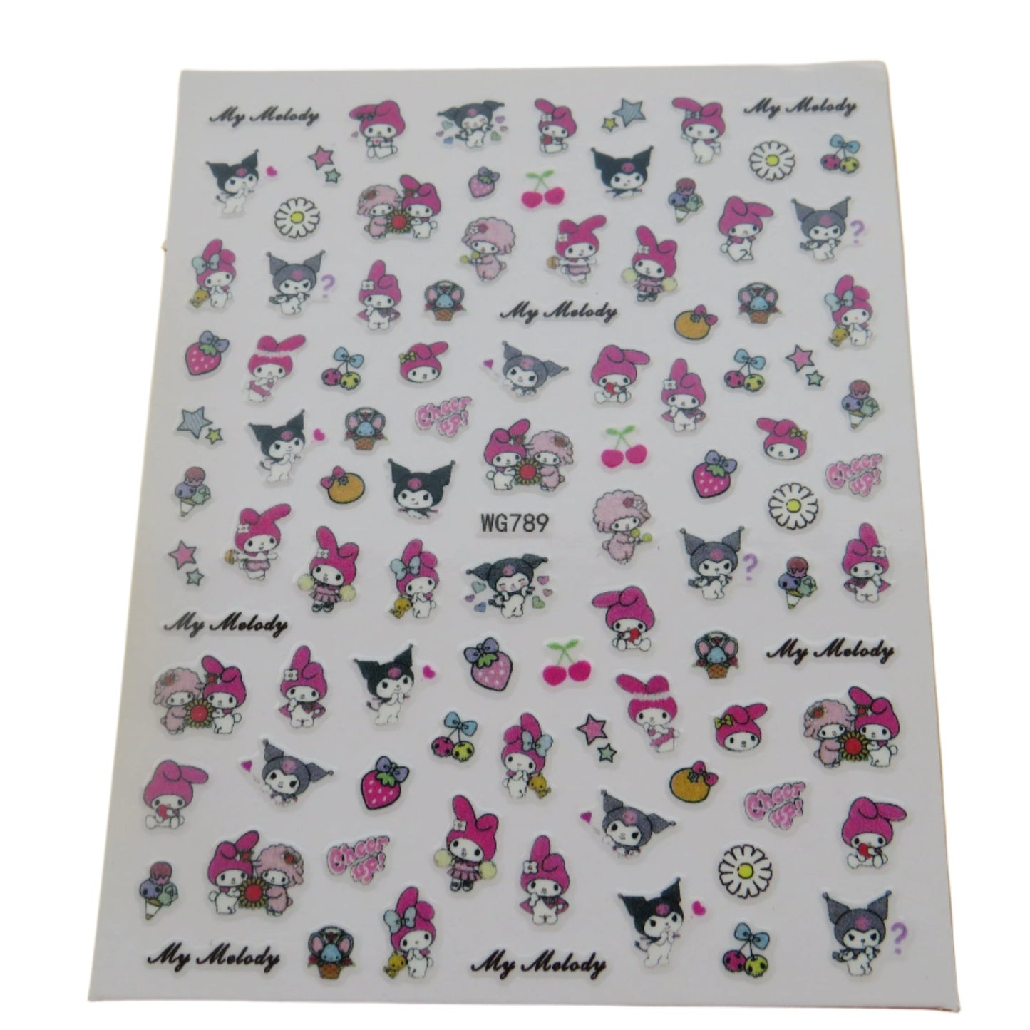 Kuromi Nail Stickers