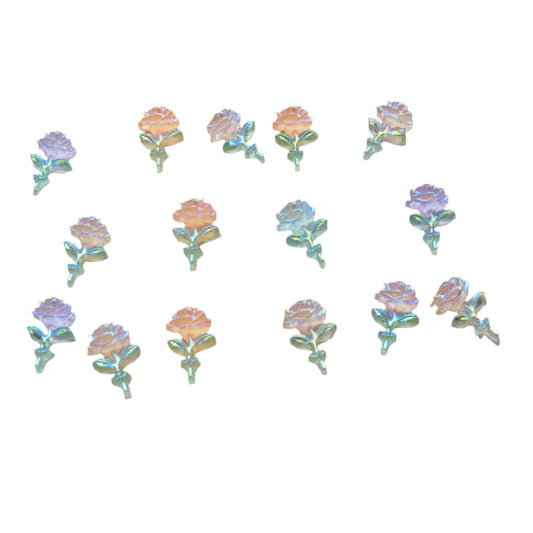 Rose Nail Charms