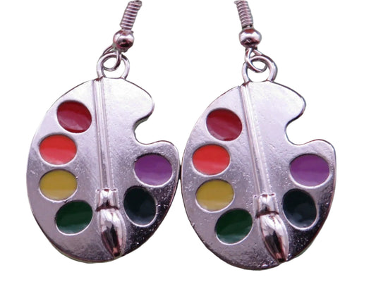 Artist Pallet Earrings