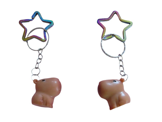 Capybara Keyrings
