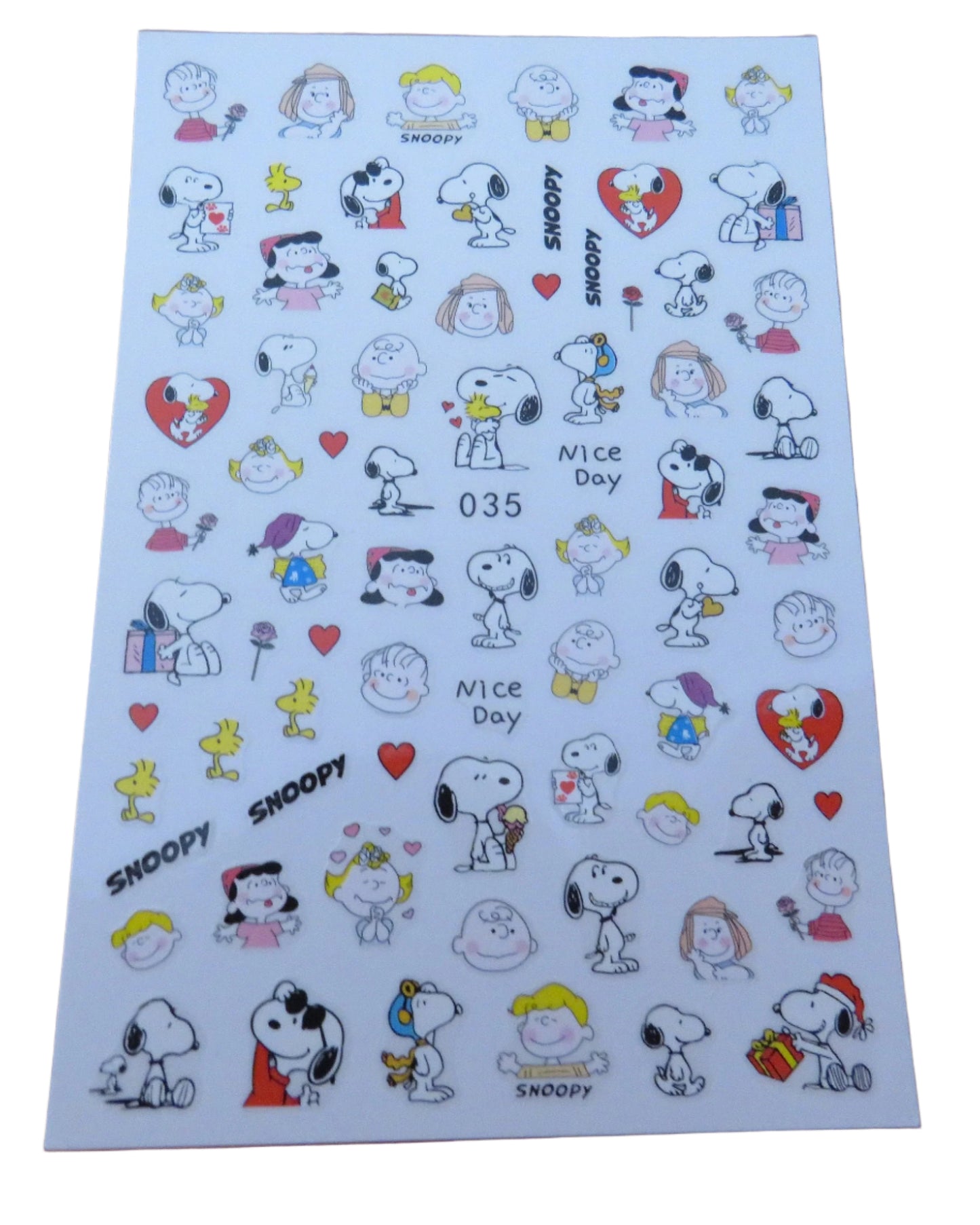 Snoopy Nail Art Stickers