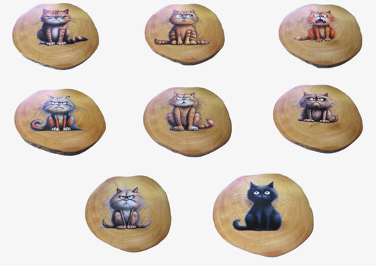 Grumpy Cat Cup Mats