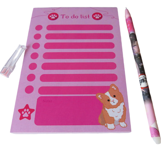 A6 Corgi To Do List