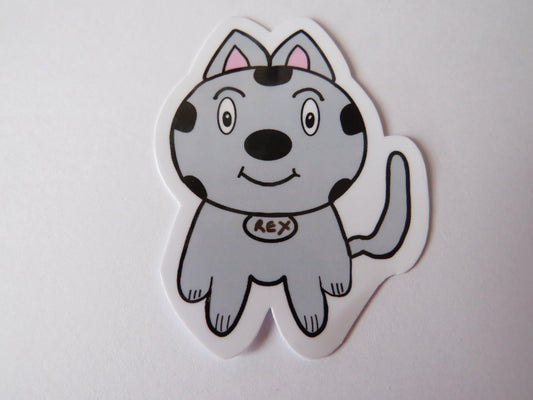 Rex the Dog Sticker
